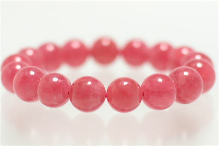 パワーストーン 天然石 ブレスレット インカローズ アルゼンチン産 12.5mm (SAグレード) プレゼント 開運 ギフト レディース