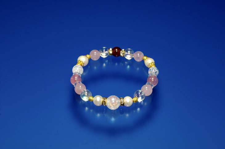パワーストーン 天然石 ブレスレット レディース 淡水パール カーネリアン モスコバイト ローズクォーツ アクアオーラ プレゼント 開運 ギフト