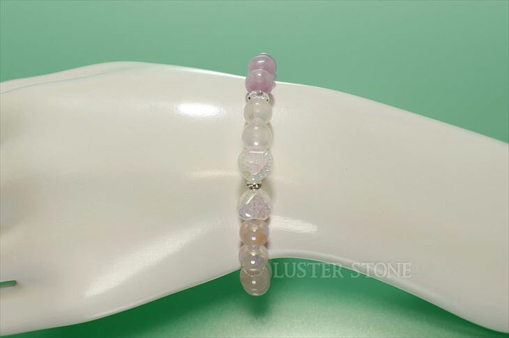 パワーストーン 天然石 ブレスレット レディース モルガナイト ピンククンツァイト ローズクォーツ アメジスト ピンクキャッツアイ プレゼント 開運 ギフト 誕生石 2月