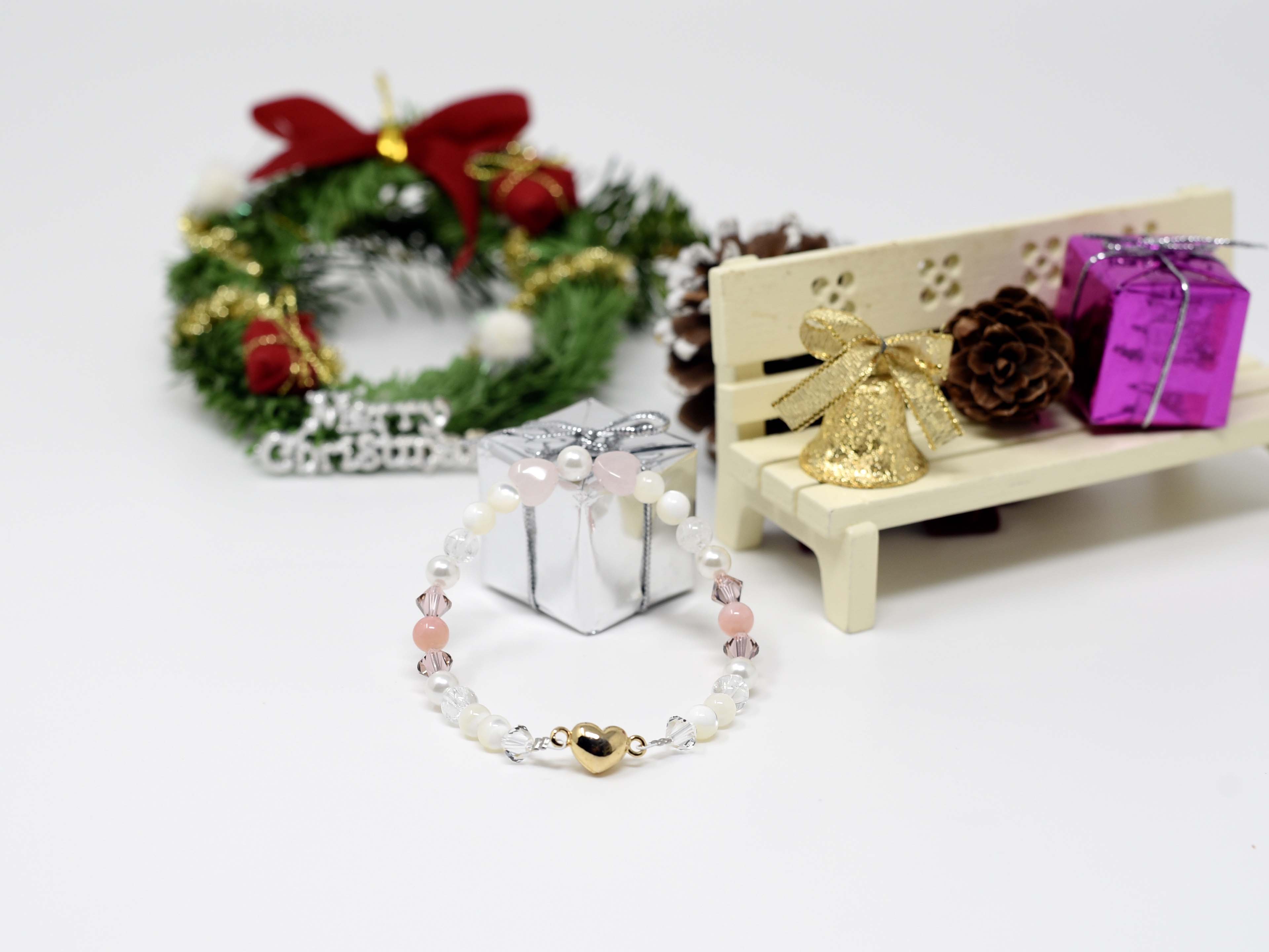 クリスマス プレゼント オリジナルデザインブレスレット ギフト パワース...