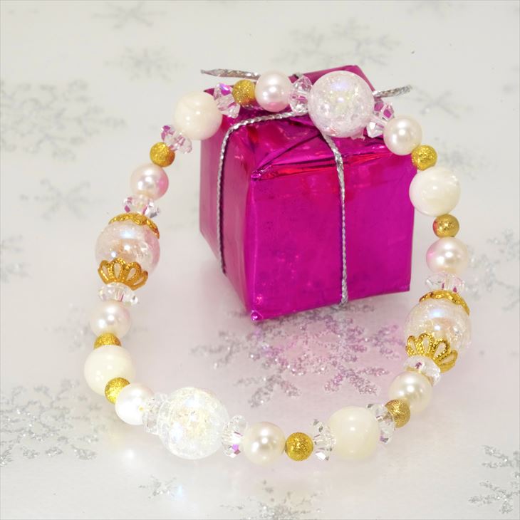  セール特価 クリスマス デザインブレスレットC  全商品プレゼントBOX入...