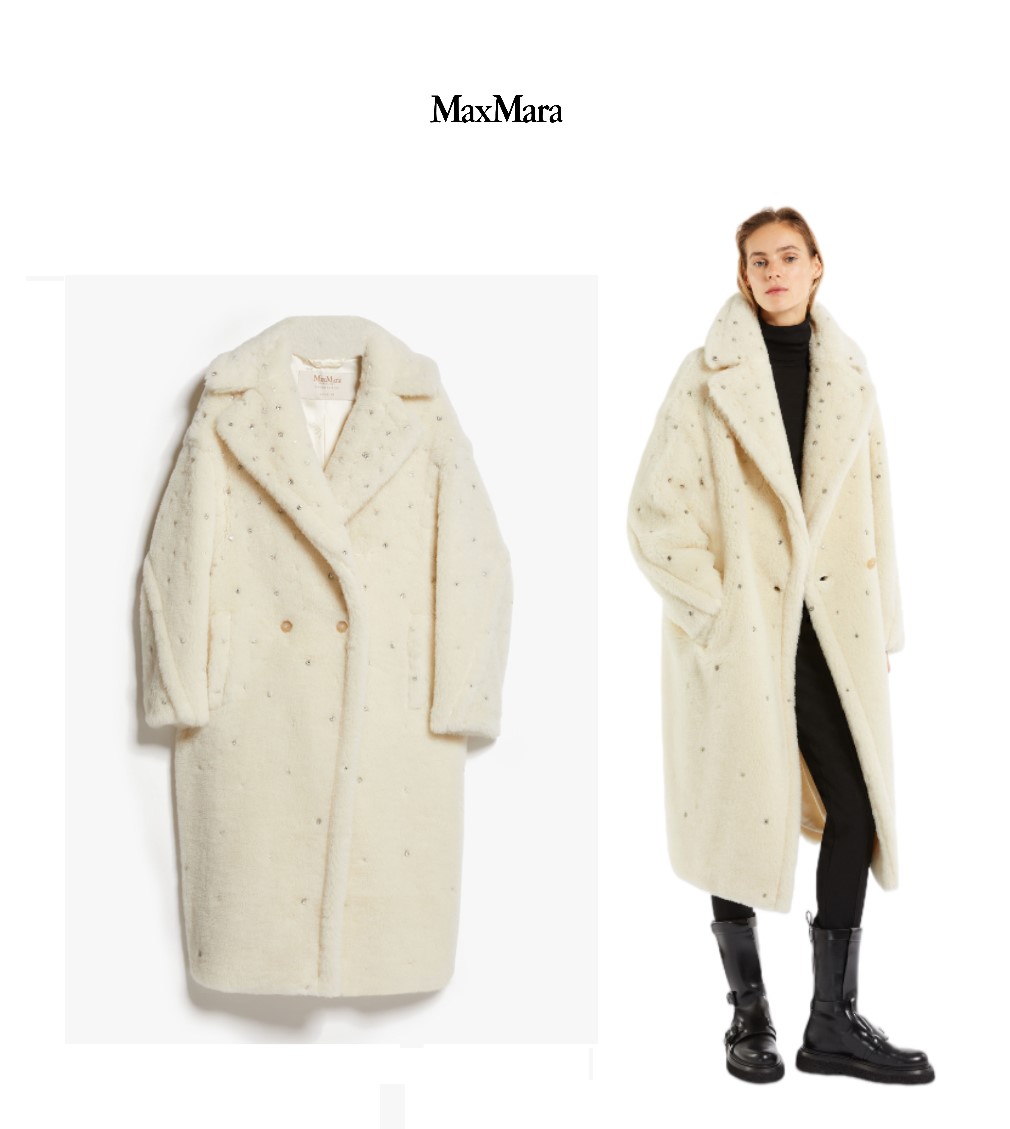 MaxMara マックスマーラ Teddy Bear Icon Coat スパークリング テディベア アイコン コート