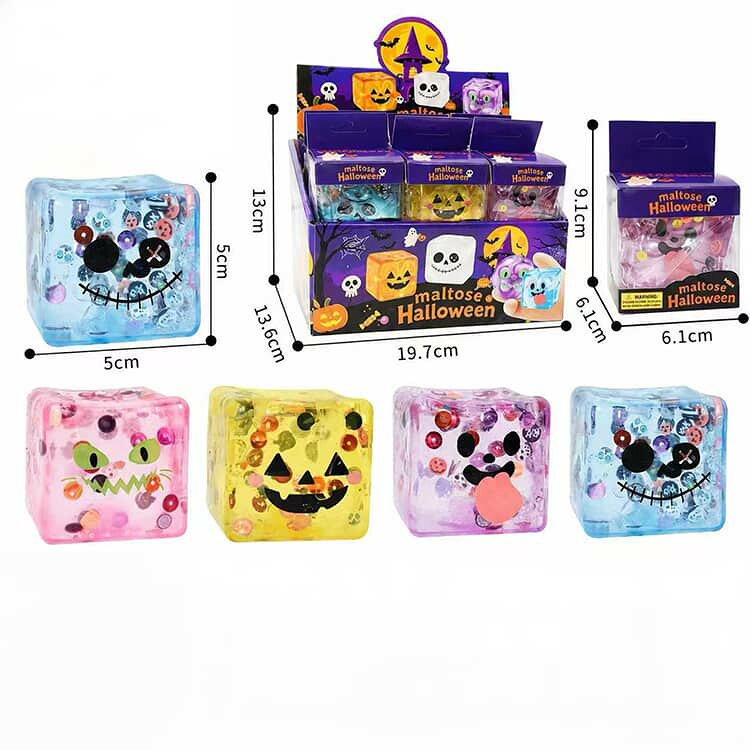 おもちゃ 減圧 もちもち 握る スティック ハロウィン スクイーズ玩具 低反発 癒し ゆっくり戻る 柔らかい 【2個セット】 ストレス解消 ぷにぷに 【2個セット】 スクイーズ 柔らかい 触感 子供 大人 プレゼント 飾り パーティー グッズ lutella-10021922 ルテラ サンプル画像2