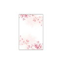 ハガキサイズカード 《桜 さくら》50枚入り幅10cm×高さ14.8cmかわいい おしゃれ はがき ハガキ ポストカードミニカード ギフトカード グリーティング...