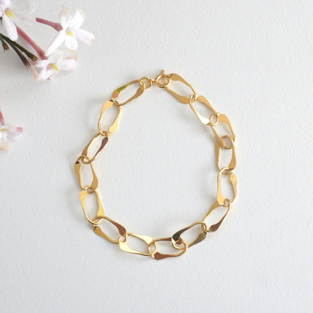 Rakuten - BONVO ボンボ OLA チェーン ブレスレット ゴールド レディース 金属アレルギー対応