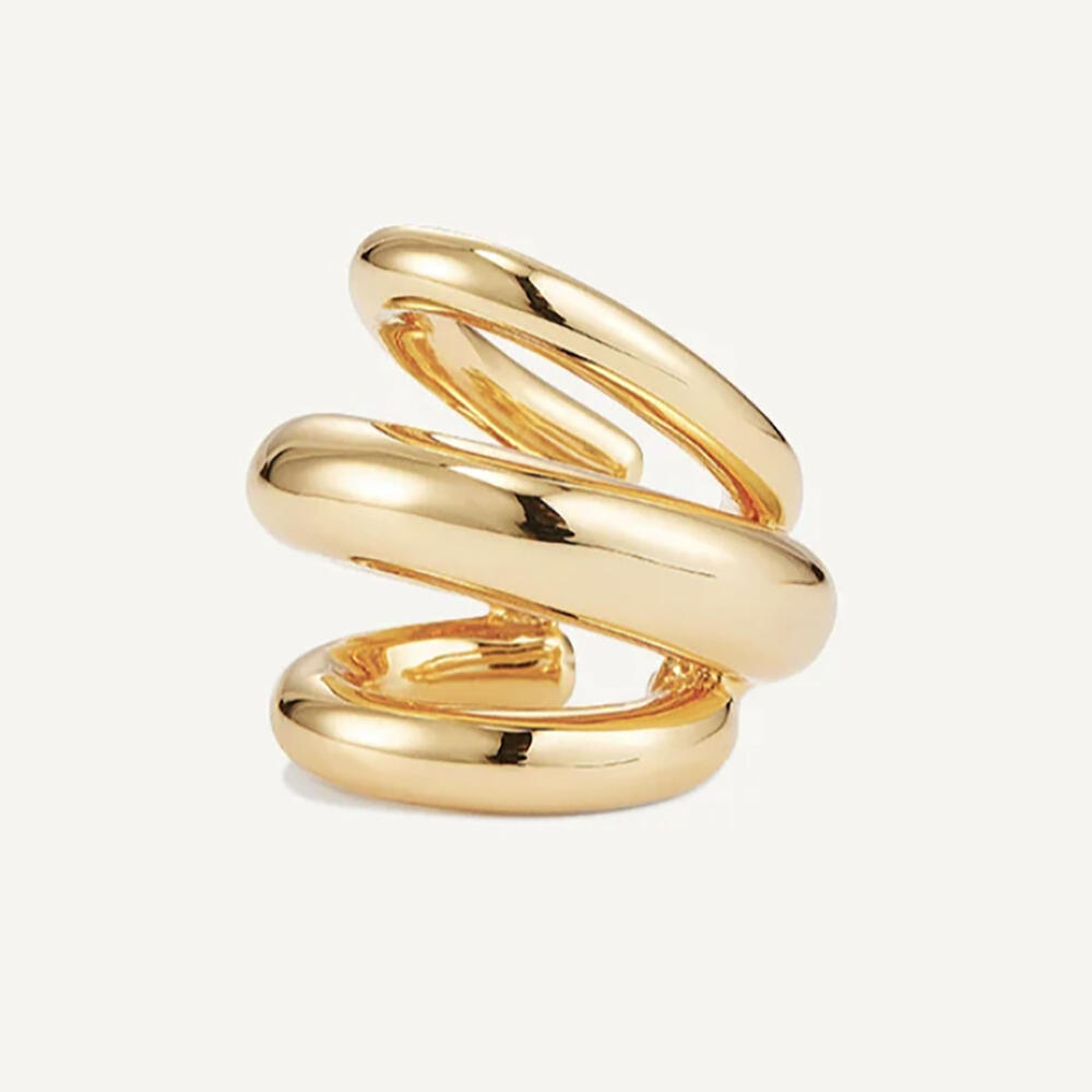 JENNY BIRD ジェニーバード TOME TRIPLE EAR CUFF イヤーカフ ゴールド ボリューム 大ぶり(4.0)