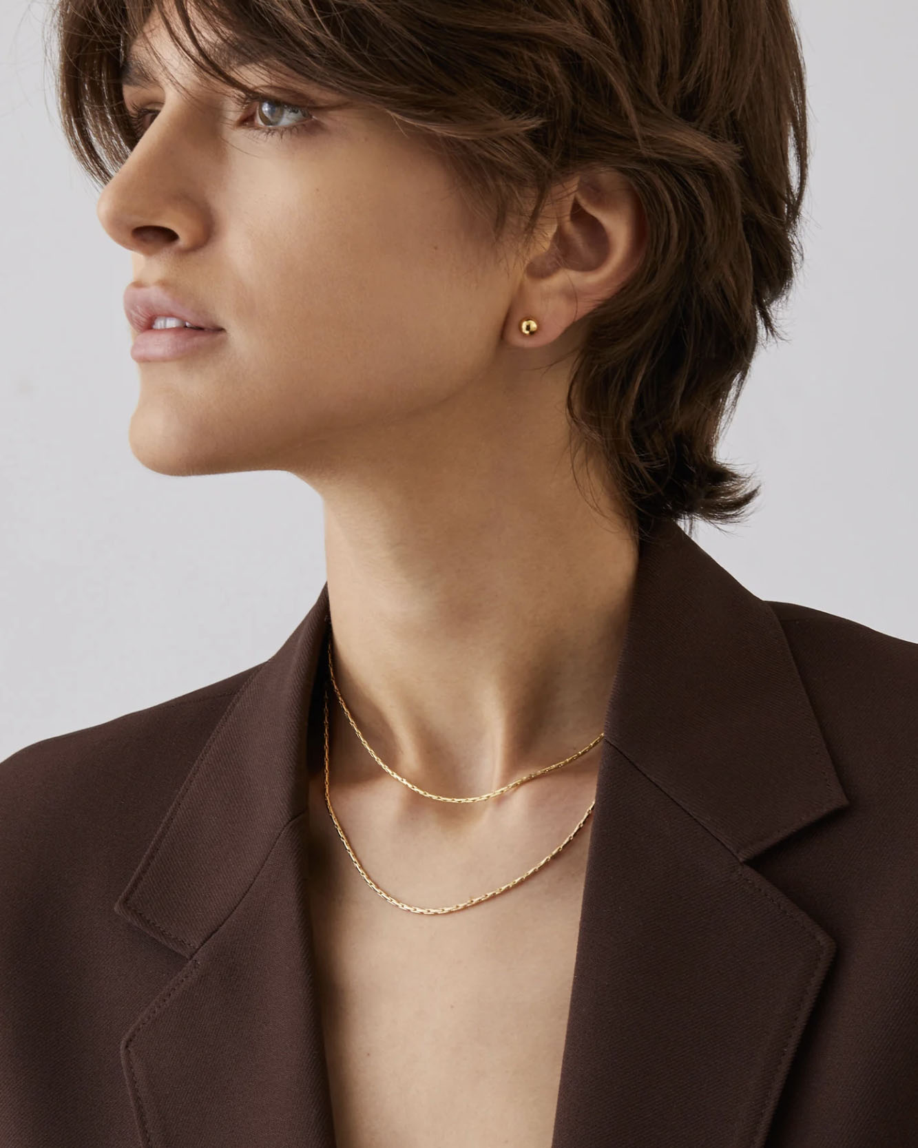 JENNY BIRD ジェニーバード Constance Wrap Chain ゴールドチェーン ネックレス ゴールドボール ブレスレット ラリエット 二重巻き