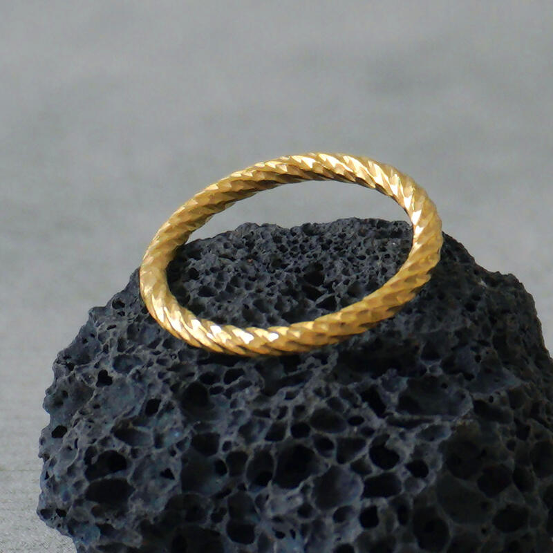 Rakuten - ORNER PATIS ゴールド フレンチコード リング