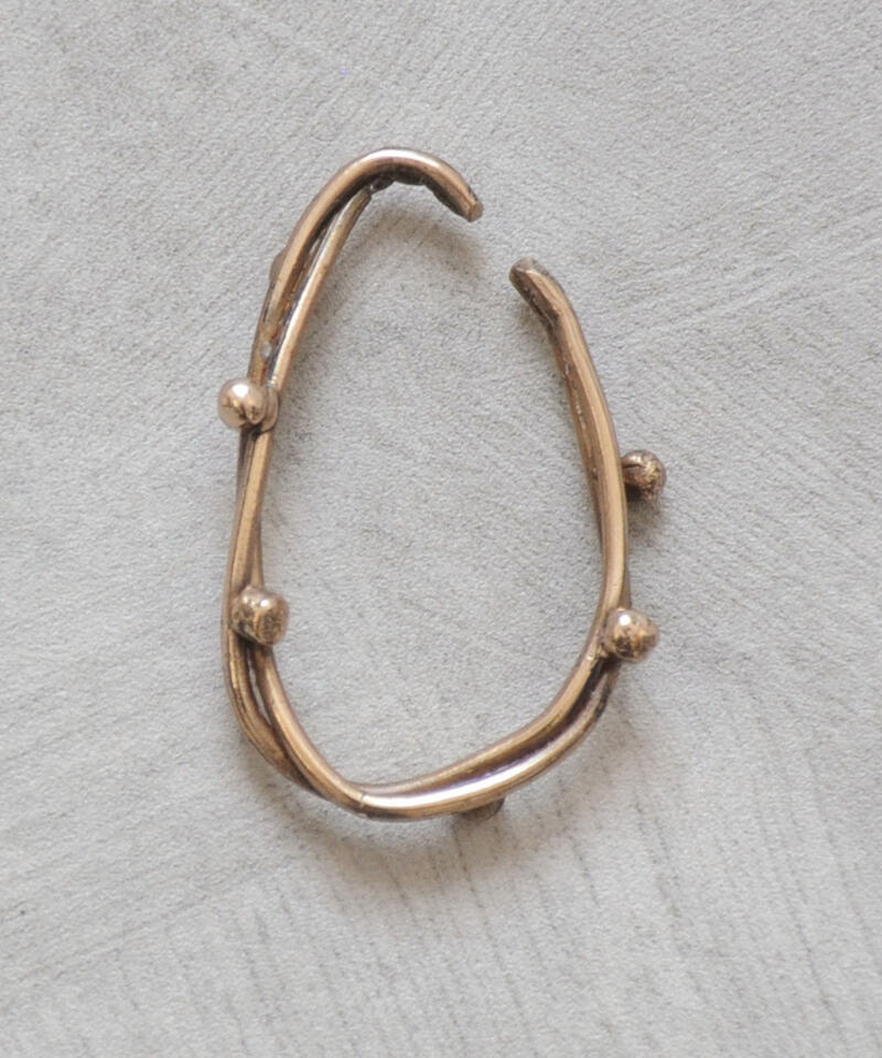 RENARD BIJOUX レナードビジュー SEED シード イヤーカフ ブロンズ 植物