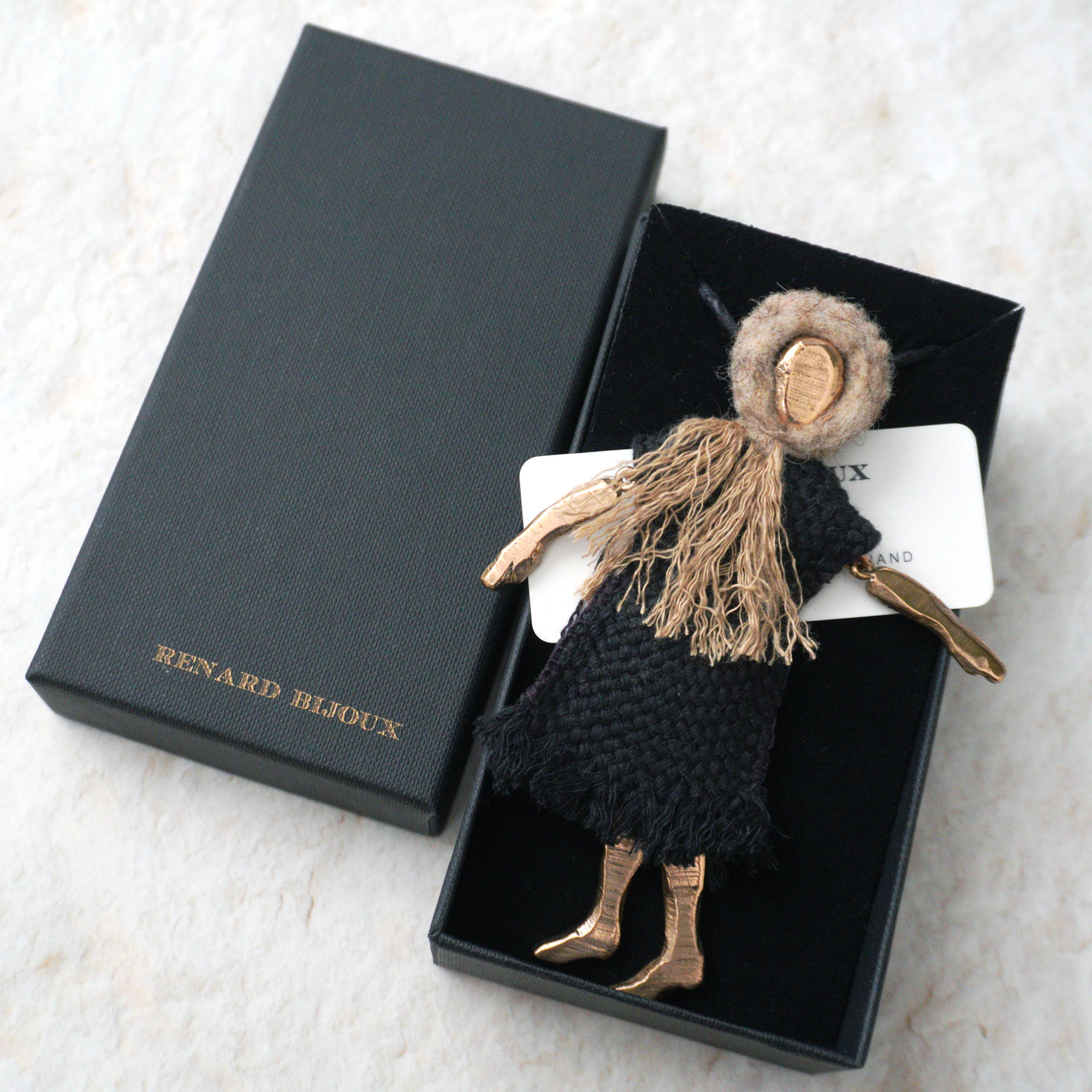 RENARD BIJOUX レナードビジュー ドール ネックレス BLACK DOLL 人形 フランス 3