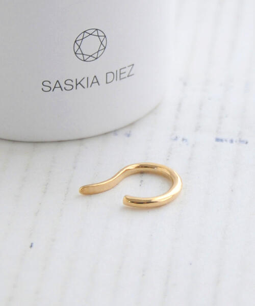 SASKIA DIEZ サスキアディツ イヤーカフ ゴールド WIRE BOLD EARCUFF NO1