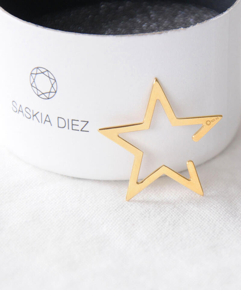 SASKIA DIEZ サスキアディツ イヤーカフ 星 ゴールド スター EARCUFF BIG