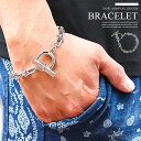 ▲メール便対象▲ ブレスレット メンズ レディース チェーン マンテル シルバー【チェーンブレスレット】メンズブレスレット メンズアクセ アクセサリー 銀色 シ...