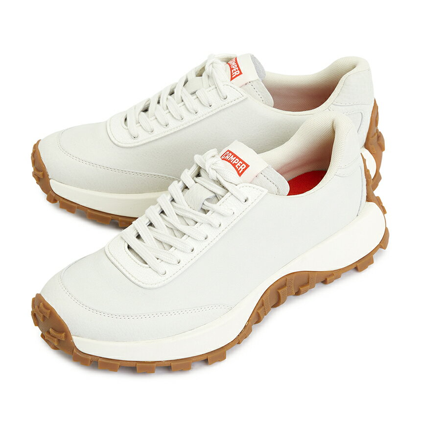 CAMPER カンペール 2026SS カンペール スニーカー 商品説明 2026SS カンペール スニーカー ブランド CAMPER カンペール 品番 K100928 001 素材 表地 - 牛革, 裏地 - ポリエステル,牛革 カラ― ホワイト サイズ サイズ JPサイズ(CM) 39 25 40 25.5 41 26 42 27 43 27.5 44 28 45 29 ヒール 4CM 重さ/ケース入り 634g/981g(39 Size) 生産国 ベトナム 付属品 ハードケース, 商品 備考 ● 提供される実測サイズは、測定方法によっては若干異なる場合がございますので、予めご了承下さい。 ● 革製品の場合、ソフトでナチュラルな革で表面が違ったり、微細なシワやスクラッチがあることがありますが、不良品ではありませんので、ご了承ください。 ●メッキ処理された製品の場合、製品の特性上、使用及び摩擦によりメッキがはがれることがあり、メッキの変色、摩耗の毀損などは修理できない場合がありますので、ご了承ください。 ●当店でご購入された商品は、原則として、「個人輸入」としての取り扱いになり、全て韓国の釜山からお客様のもとへ直送されます。 ●個人輸入される商品は、全てご注文者自身の「個人使用・個人消費（日本に居住する者に寄贈される物で、当該寄贈を受ける者の個人的な使用に供される場合を含みます。）」が前提となります。第三者への譲渡・転売が法令で禁止されるもの（医薬品、医薬部外品、化粧品等を含みますが、これに限られません。）もございますのでご注意下さい。 ●通関時に関税・輸入消費税が課税される可能性があります。課税額はご注文時には確定しておらず、通関時に確定しますので、商品の受け取り時に着払いでお支払いください。詳細は こちらご確認下さい。 ●色がある場合、モニターの発色の具合によって実際のものと色が異なる場合がある 注意事項この製品のかかとのロゴは人によって異なりますので、同じモデルで出庫される場合はランダムに出庫されますので、ご購入の際はご参考ください(選択不可)(故に無償交換及び返品はできませんのでご了承ください)。