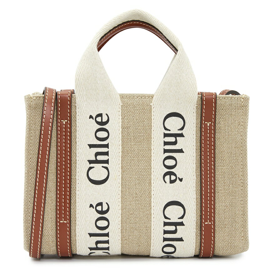 【3%オフクーポン配布中】 CHLOE クロエ ウッディ ミニ トート レディース ハンドバッグ ショルダーバッグ CHC22AP237I26 90U