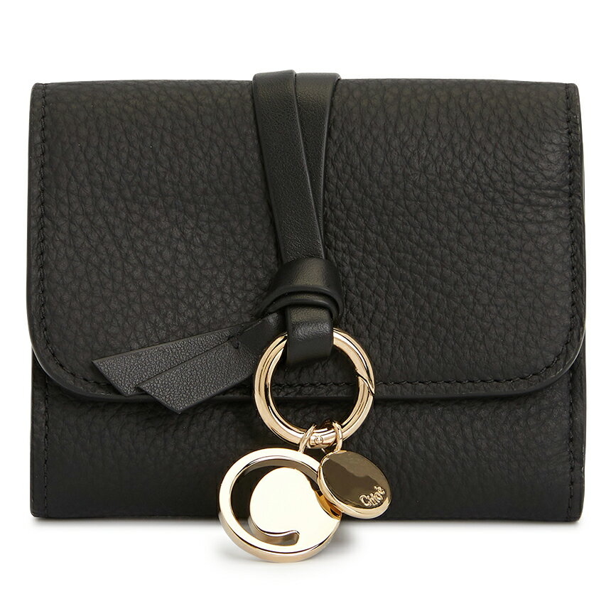 【3%オフクーポン配布中】 CHLOE クロエ アルファベット レディース 二つ折り財布 ミニ財布 CHC21WP945F57 001