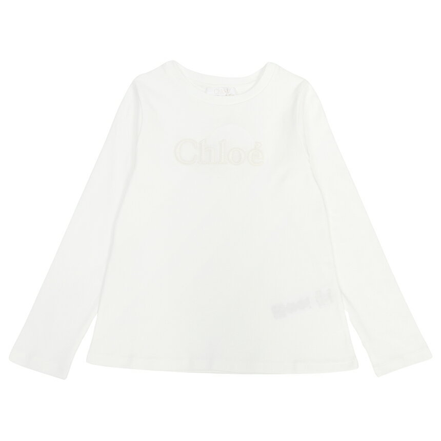 クロエ　ベビー服 CHLOE KIDS クロエキッズ ベビー 長袖Tシャツ C15E26 117 14A