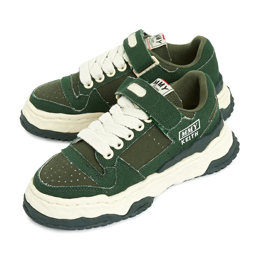 【3%オフクーポン配布中】 MAISON MIHARA YASUHIRO メゾンミハラヤスヒロ メンズ スニーカー A13FW704 GREEN