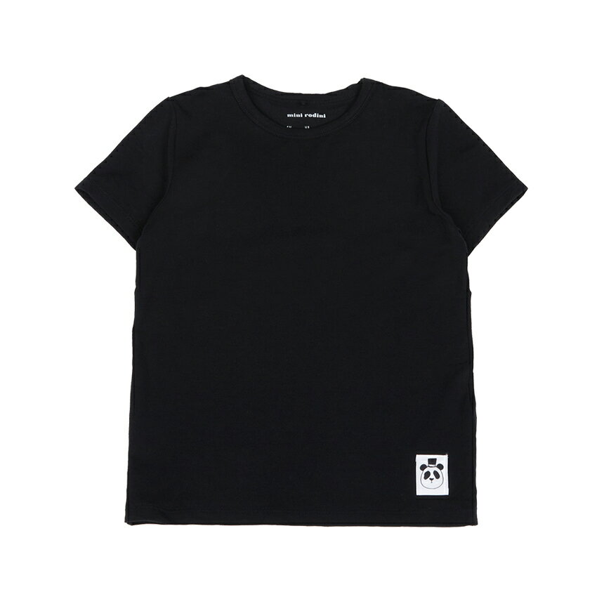 Rakuten - 【3%オフクーポン配布中】 MINI RODINI ミニロディーニ ベビー 半袖Tシャツ 1000000199 BLACK