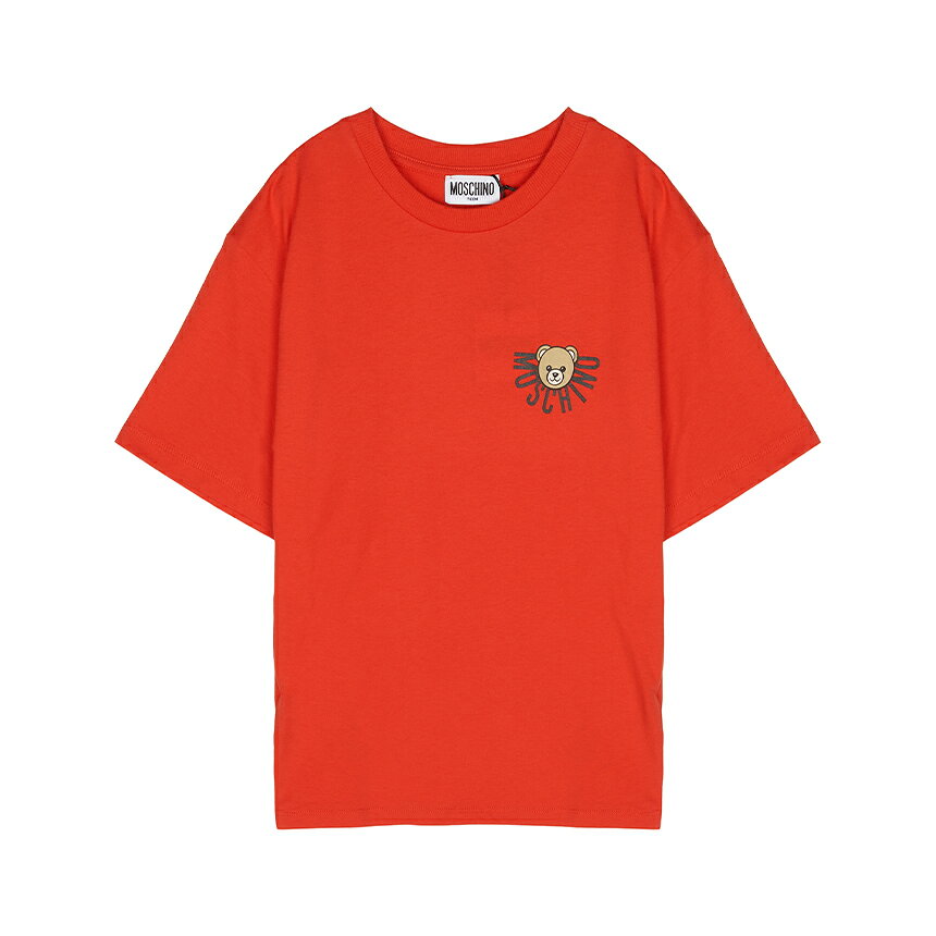 Rakuten - 【3%オフクーポン配布中】 MOSCHINO KIDS モスキーノキッズ ベビー 半袖Tシャツ HOM05G LAA10 50109