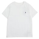 【3%オフクーポン配布中】【着後レビューで1000円OFFクーポン特典】 RALPH LAUREN KIDS ポロ ラルフローレンキッズ ベビー 半袖シャツ 322832904 035 WHITE