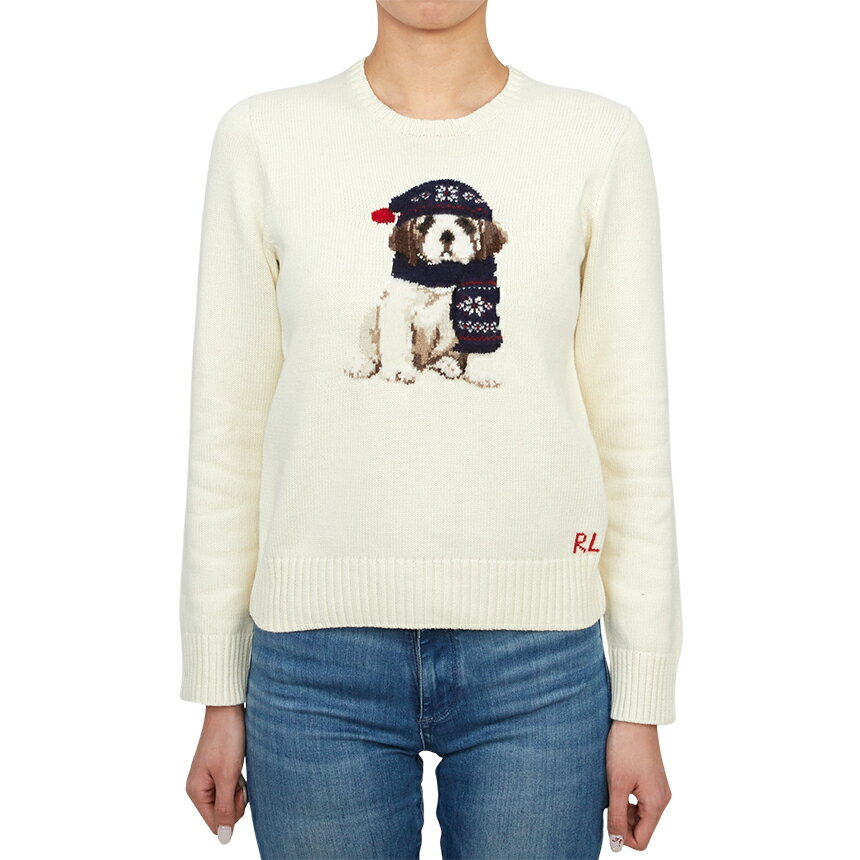 乐天商城 - 【3%オフクーポン配布中】 RALPH LAUREN KIDS ポロ ラルフローレンキッズ ベビー ニット 313951752001 WHITE