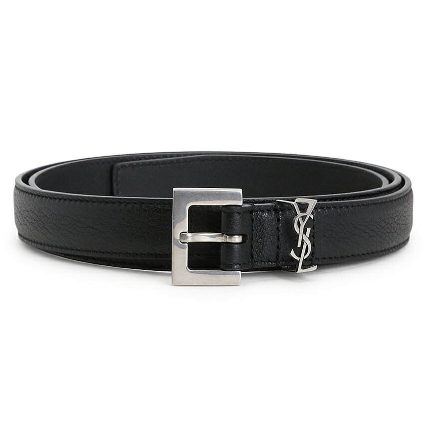 【3%オフクーポン配布中】 SAINT LAURENT PARIS サンローラン 612616 BRM0E 1000 メンズ カジュアルベルト
