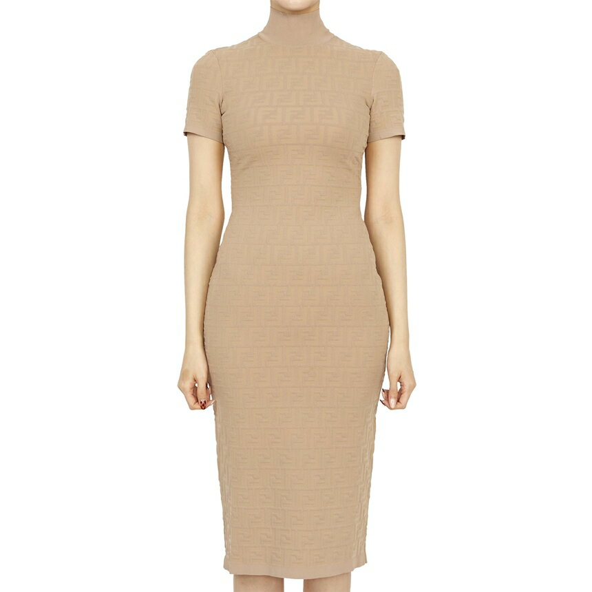 【3%オフクーポン配布中】【着後レビューで1000円OFFクーポン特典】 FENDI フェンディ レディース ワンピース FZDB15 ANJP F1KE0