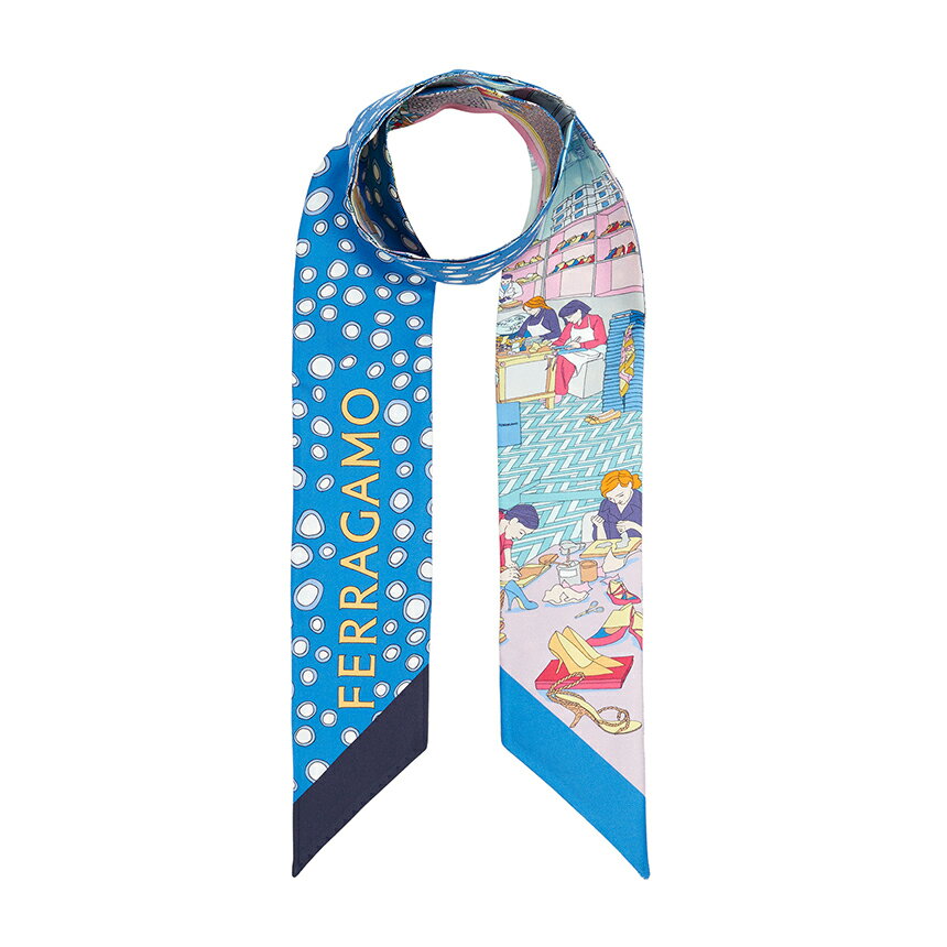 【3%オフクーポン配布中】 FERRAGAMO フェラガモ レディース スカーフ/マフラー 32 0908 004 0776466