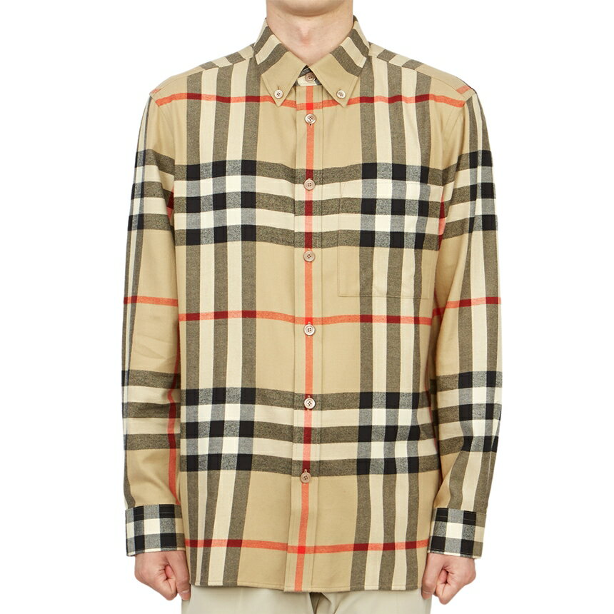 【3%オフクーポン配布中】【着後レビューで1000円OFFクーポン特典】 BURBERRY バーバリー メンズ シャツ CASTLAND 8064881 A7028