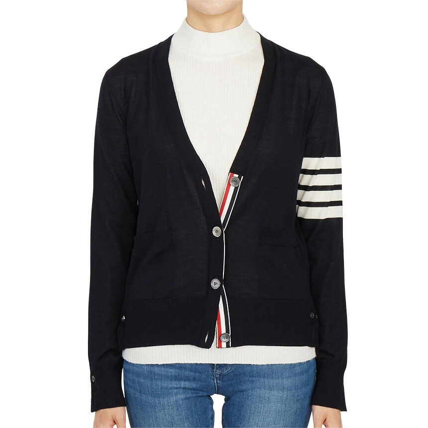 Rakuten - 【3%オフクーポン配布中】 THOM BROWNE トムブラウン FKC334A Y1014 415 レディース カーディガン