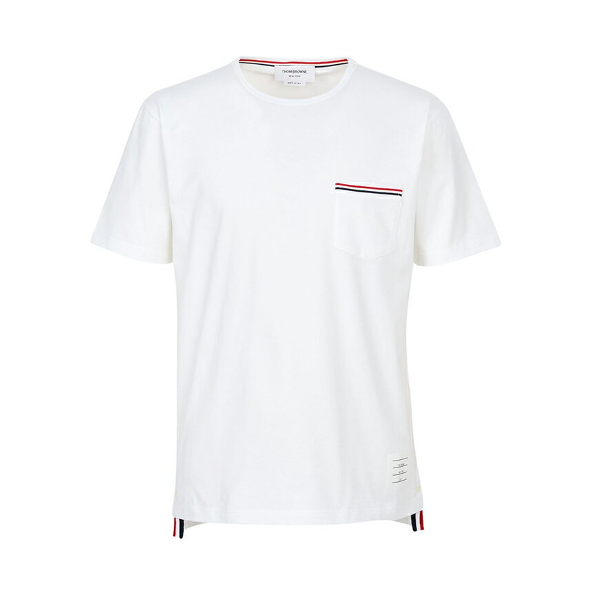 Rakuten - 【3%オフクーポン配布中】 THOM BROWNE トムブラウン MJS010A 01454 100 メンズ 半袖シャツ