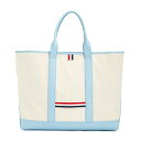 【3%オフクーポン配布中】 THOM BROWNE トムブラウン 男女兼用 トートバッグ MAG389A 06555 463(4)