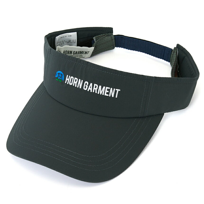 乐天商城 - 【3%オフクーポン配布中】【着後レビューで1000円OFFクーポン特典】 HORN GARMENT ホーンガーメント 男女兼用 ゴルフバイザー HCF 2A FC02 CHARCOAL