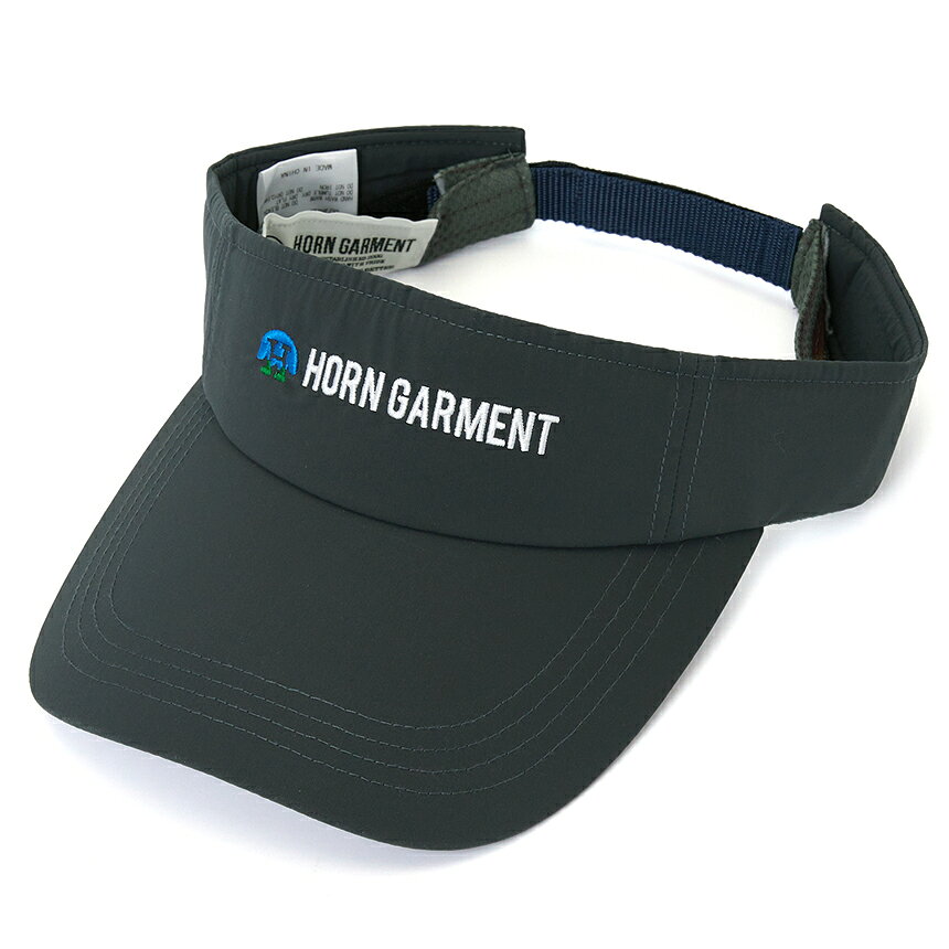  HORN GARMENT ホーンガーメント 男女兼用 ゴルフバイザー HCF 2A FC02 CHARCOAL