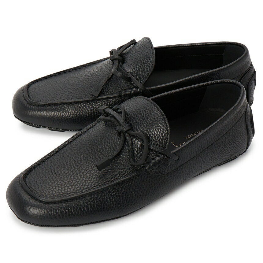 【3%オフクーポン配布中】VALENTINO ヴァレンティノ Vロゴシグネチャーメンズドライビングシューズ S0H19LDL 0NO