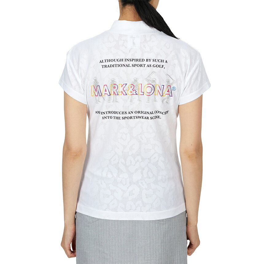MARK & LONA - 【3%オフクーポン配布中】 MARK & LONA マークアンドロナ レディース 半袖Tシャツ MLW 5A AA03 WHITE
