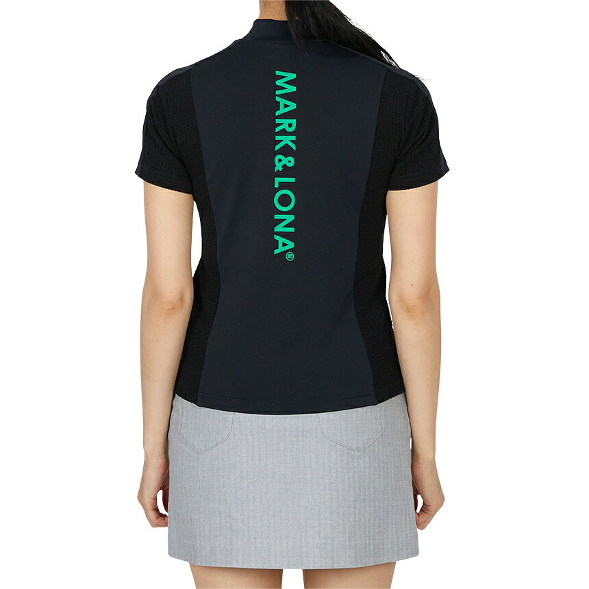 乐天商城 - 【3%オフクーポン配布中】 MARK & LONA マークアンドロナ レディース 半袖Tシャツ MLW 5A AA05 BLACK