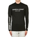  MARK & LONA マークアンドロナ ゴルフ Mercury メンズ インナーウェア 長袖Tシャツ MLM 3A AU01 BLACK