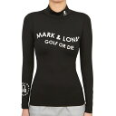  MARK & LONA マークアンドロナ レディース 長袖Tシャツ MLW 3C AU01 BLACK