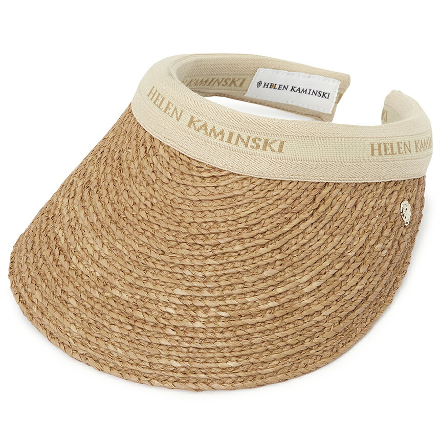【3%オフクーポン配布中】 HELEN KAMINSKI ヘレンカミンスキー ハット HAT50265 NOUGAT NATURAL LOGO