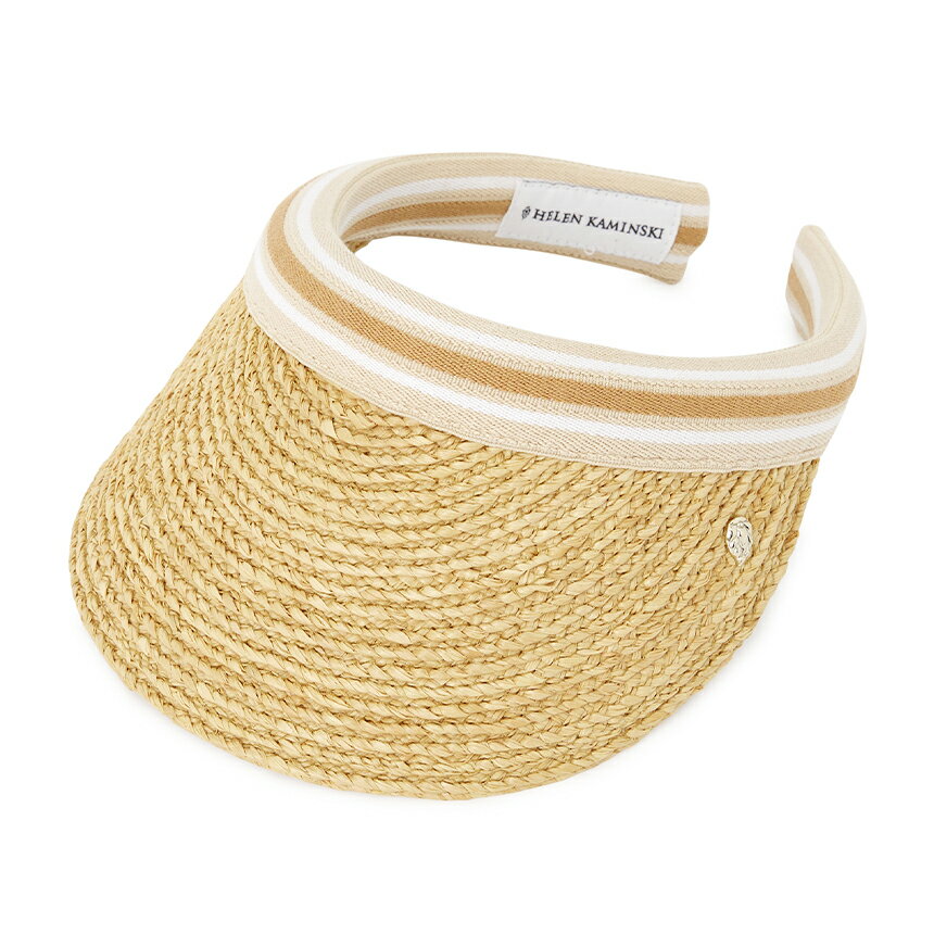  HELEN KAMINSKI ヘレンカミンスキー レディース ハット HAT52203 NATURAL NOUGAT STRIPE