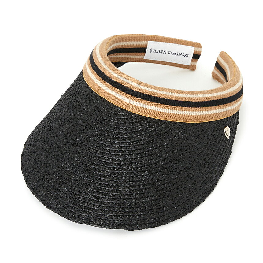 【3%オフクーポン配布中】 HELEN KAMINSKI ヘレンカミンスキー レディース ハット HAT50265 CHARCOAL BLACK STRIPE