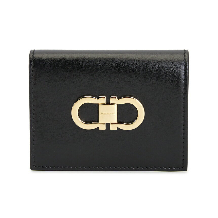 乐天商城 - 【3%オフクーポン配布中】 FERRAGAMO フェラガモ レディース ミニ財布 22 0627 NERO 0770769