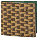 バリー 財布 メンズ 【3%オフクーポン配布中】【着後レビューで1000円OFFクーポン特典】 BALLY バリー メンズ ミニ財布 PNT BIFOLD 8CC 8I4