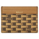 【3%オフクーポン配布中】【着後レビューで1000円OFFクーポン特典】 BALLY バリー メンズ カードケース PNT C CARD CASE 8D4