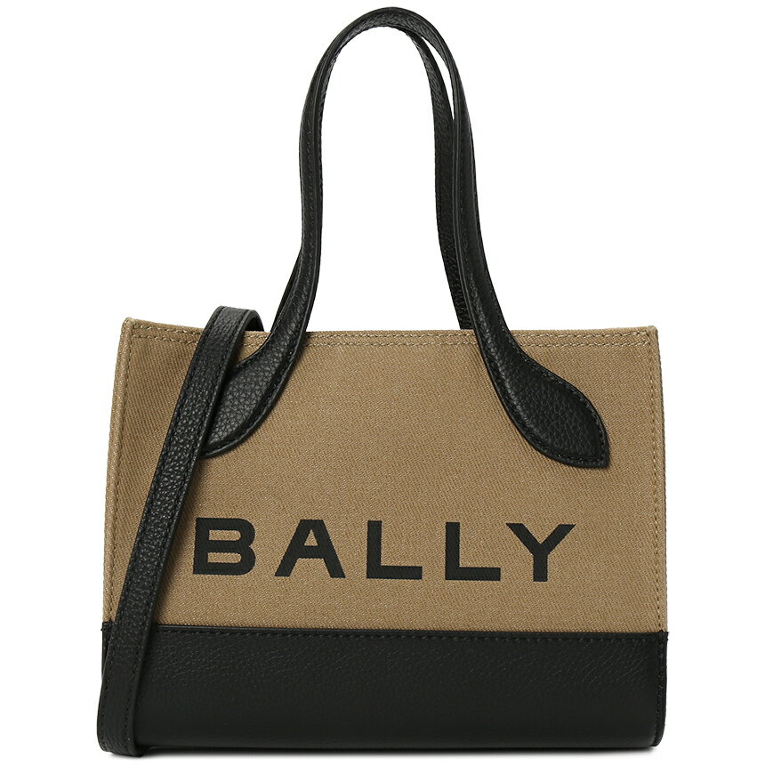 【3%オフクーポン配布中】【着後レビューで1000円OFFクーポン特典】 BALLY バリー バー ミニ レディース トートバッグ ショルダーバッグ BAR KEEP ON XS 113
