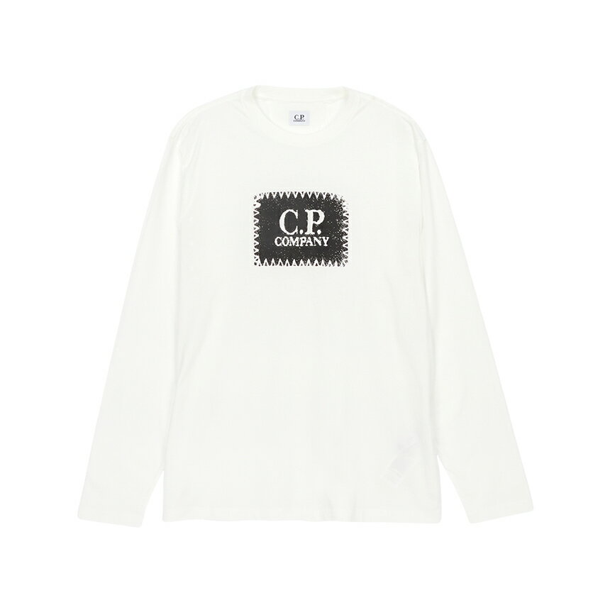 【3%オフクーポン配布中】 CP COMPANY シーピーカンパニー メンズ 長袖Tシャツ 18CMTS137A 005100W 103