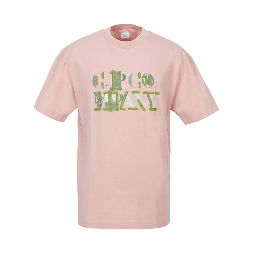 乐天商城 - 【3%オフクーポン配布中】 CP COMPANY シーピーカンパニー メンズ 半袖Tシャツ 18CMTS145A 006586W 520