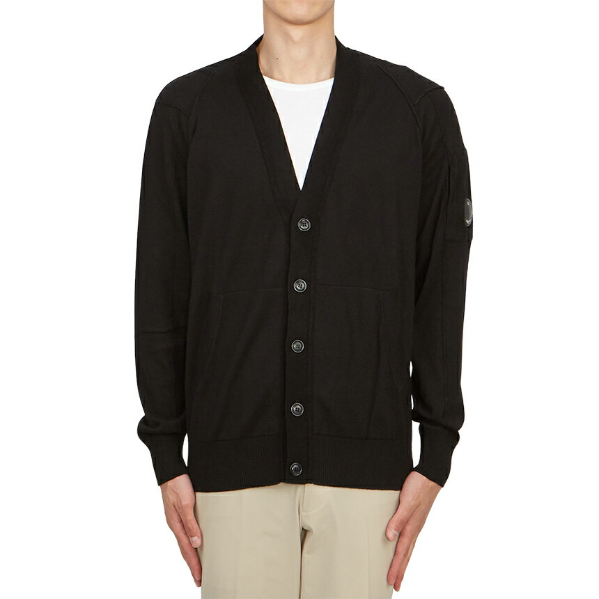 【3%オフクーポン配布中】 CP COMPANY シーピーカンパニー メンズ カーディガン 16CMKN054A 004037A 999